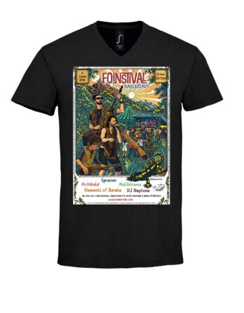 T-shirt HOMME Col V- FOINSTIVAL