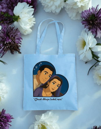 Tote bag design Bollywood - HDDCS - Bollymood by Camille Khan