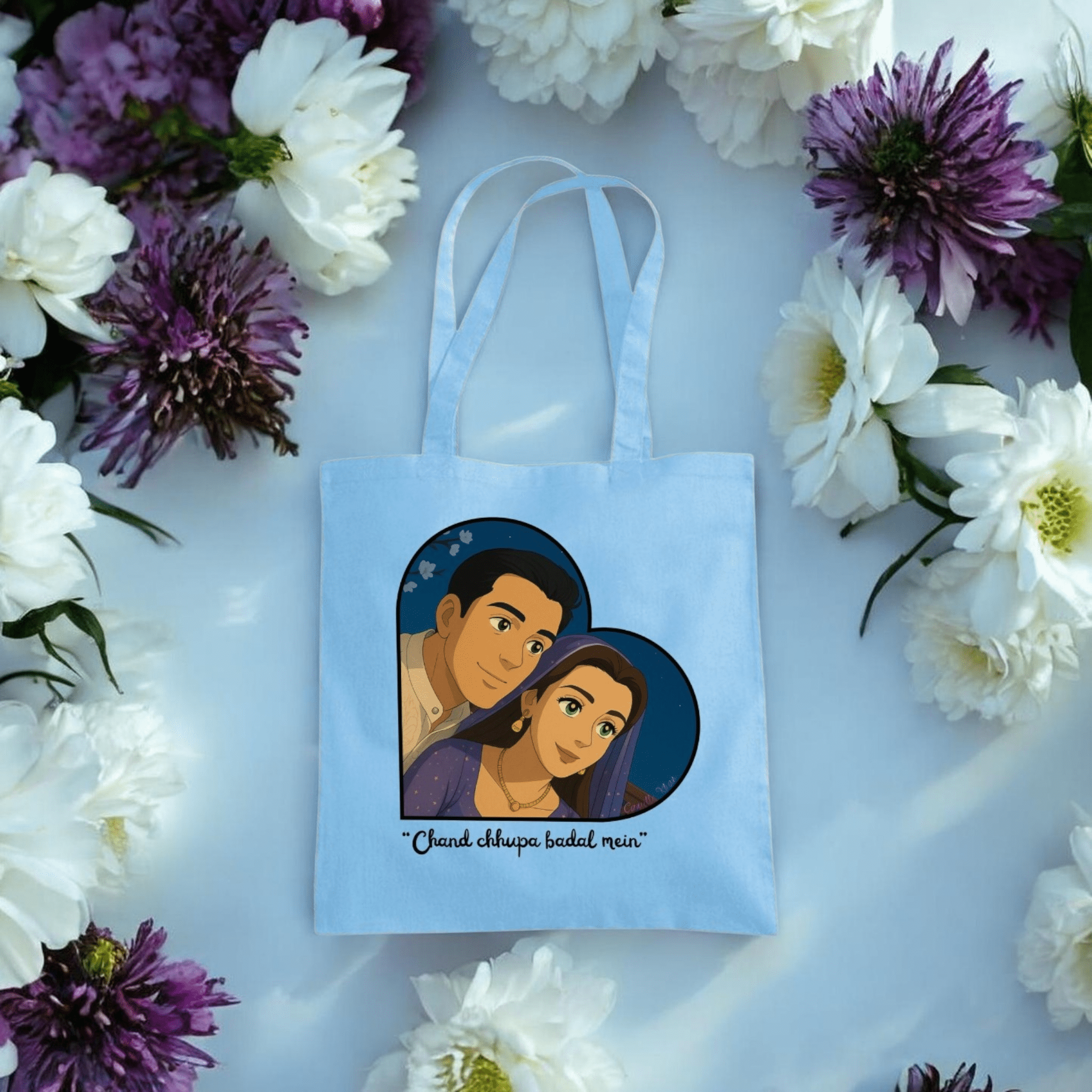 Tote bag design Bollywood - HDDCS - Bollymood by Camille Khan