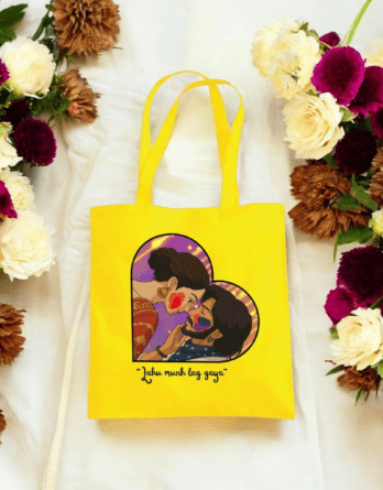 Tote bag design Bollywood - Ram-leela - Bollymood by Camille Khan