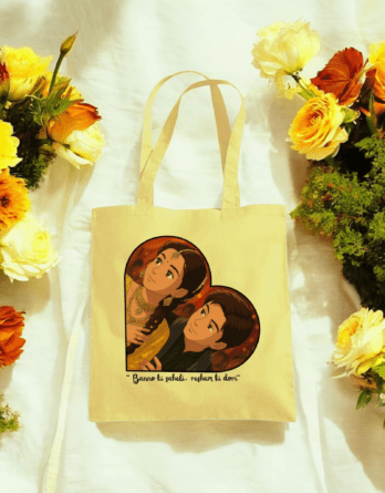 Tote bag design Bollywood - K3G - Bollymood by Camille Khan